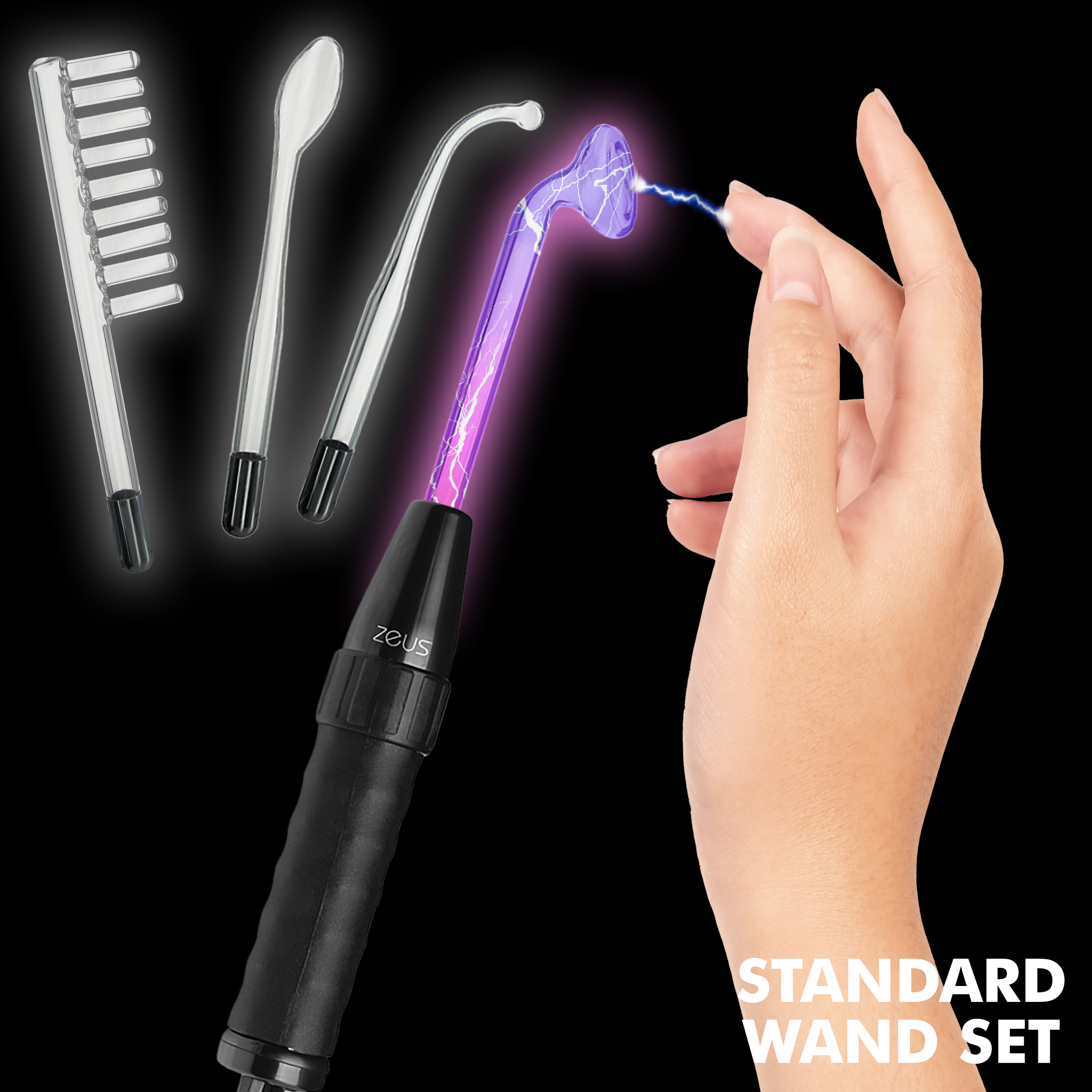 Zeus Deluxe Edition Twilight Violet Wand Kit 1 Zeus Deluxe Edition Twilight Violet Wand Kit