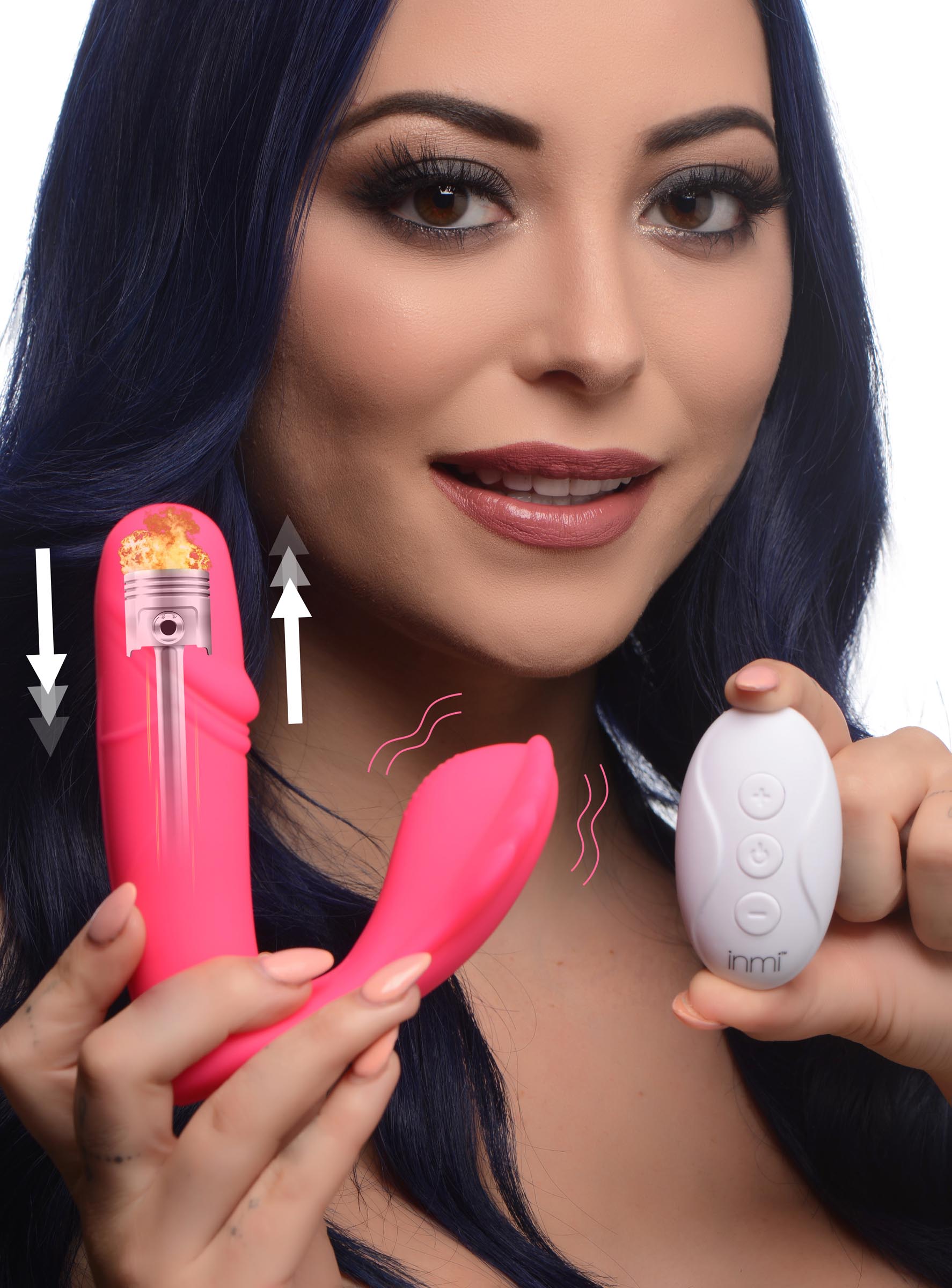 Panty Thumper 7X Thumping Silicone Vibrator with Remote Control 1 Panty Thumper 7X Thumping Silicone Vibrator with Remote Control