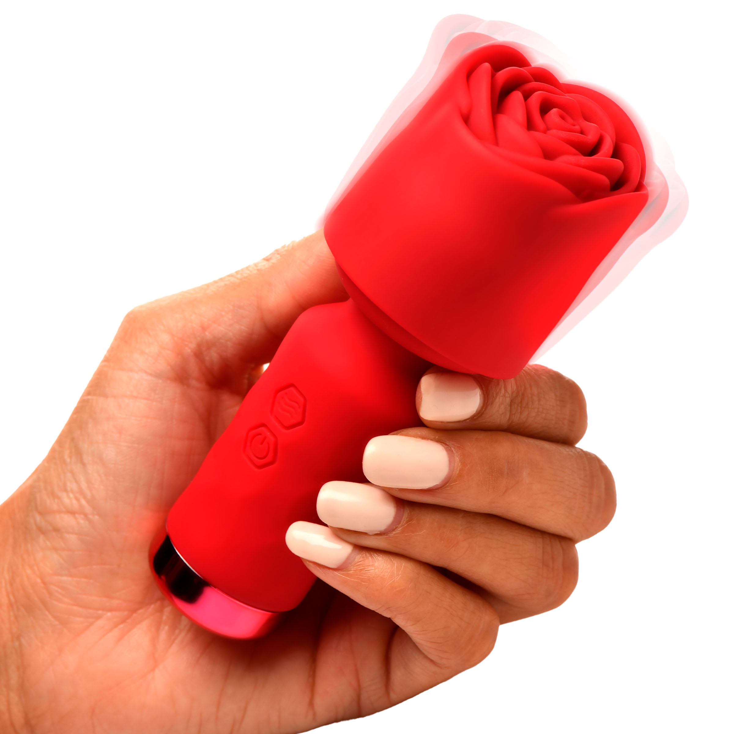 Pleasure Rose-Petite Mini Silicone Rose Wand 1 Pleasure Rose-Petite Mini Silicone Rose Wand