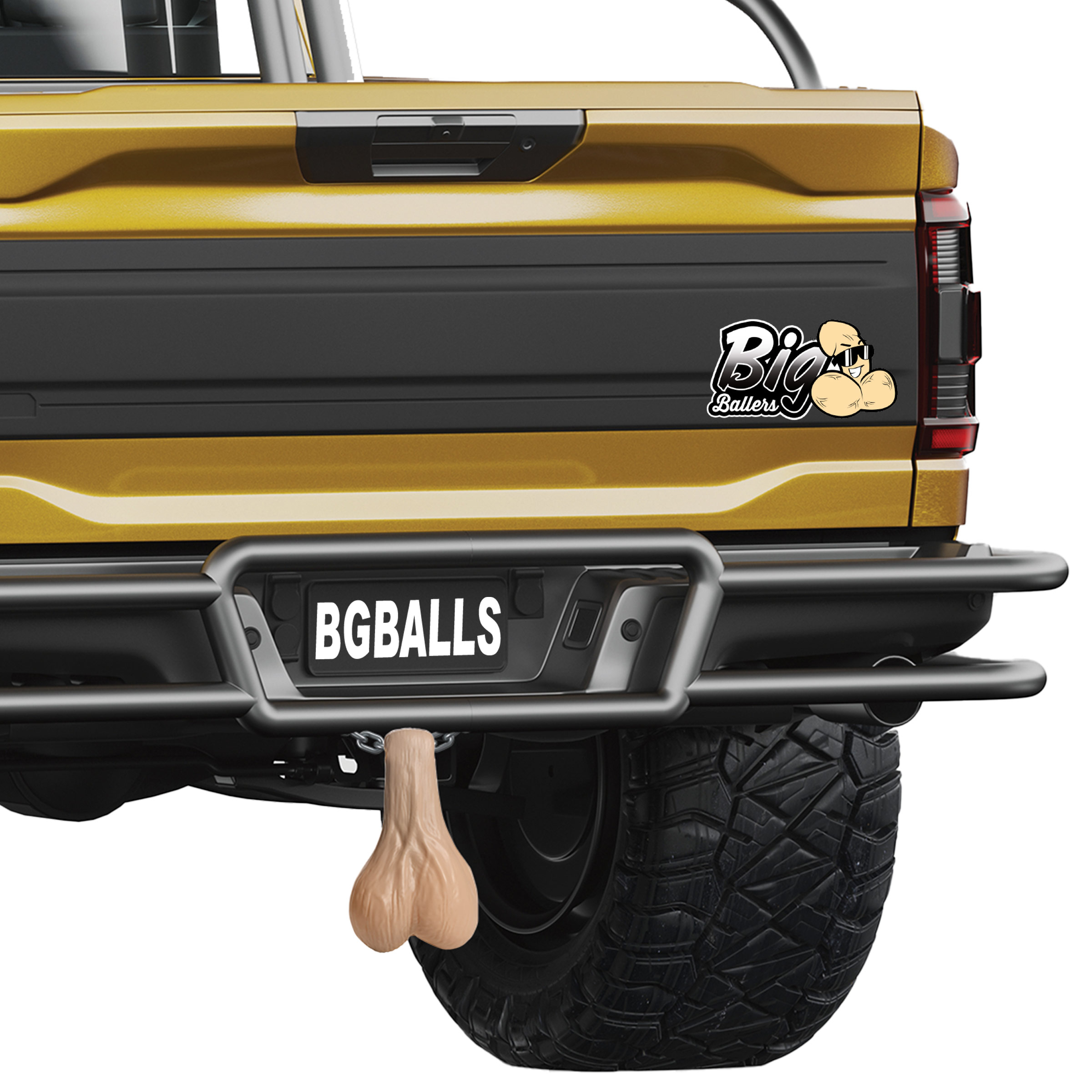 Large Truck Nuts - Light 1 Large Truck Nuts - Light