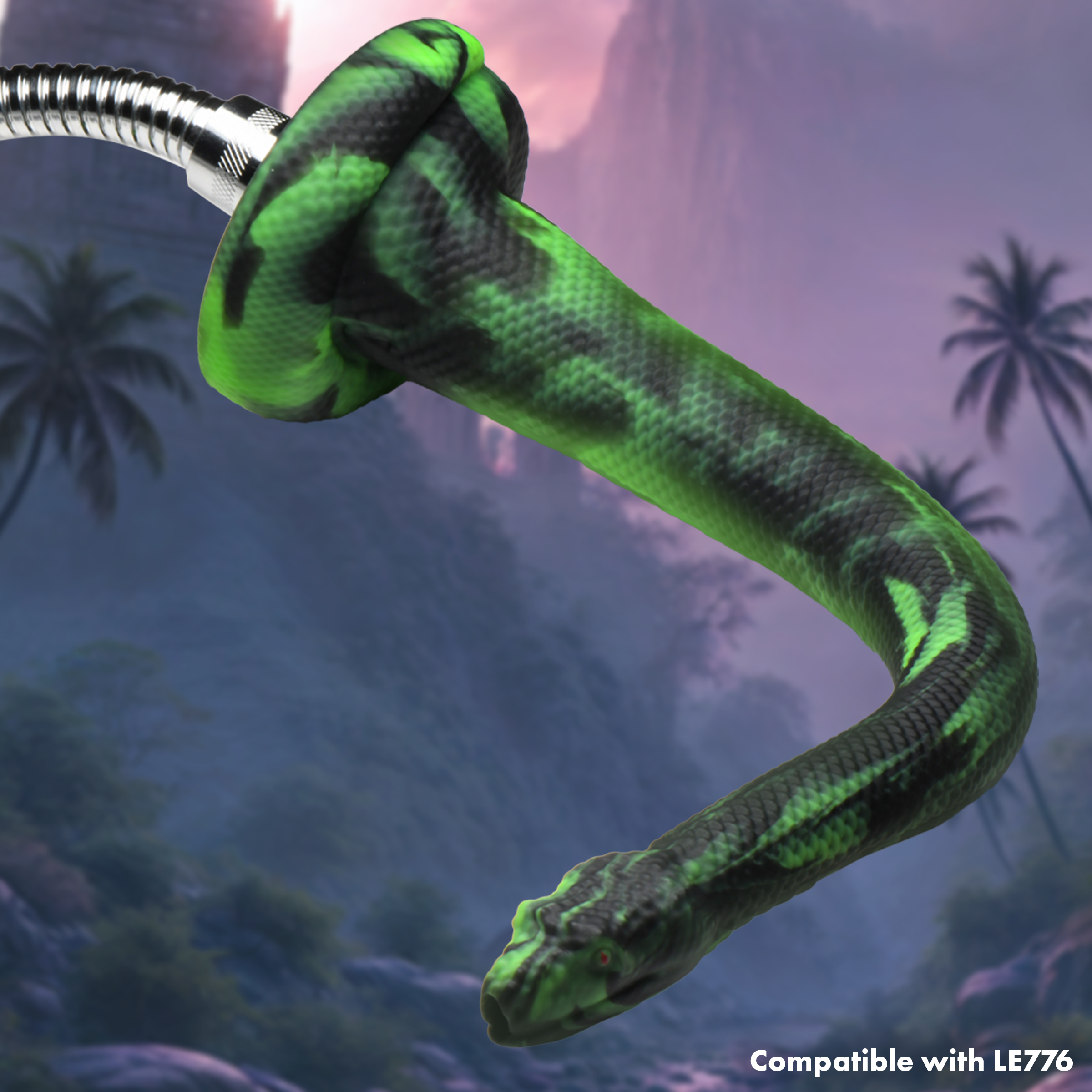Spitting Serpent Silicone Enema Snake 1 Spitting Serpent Silicone Enema Snake