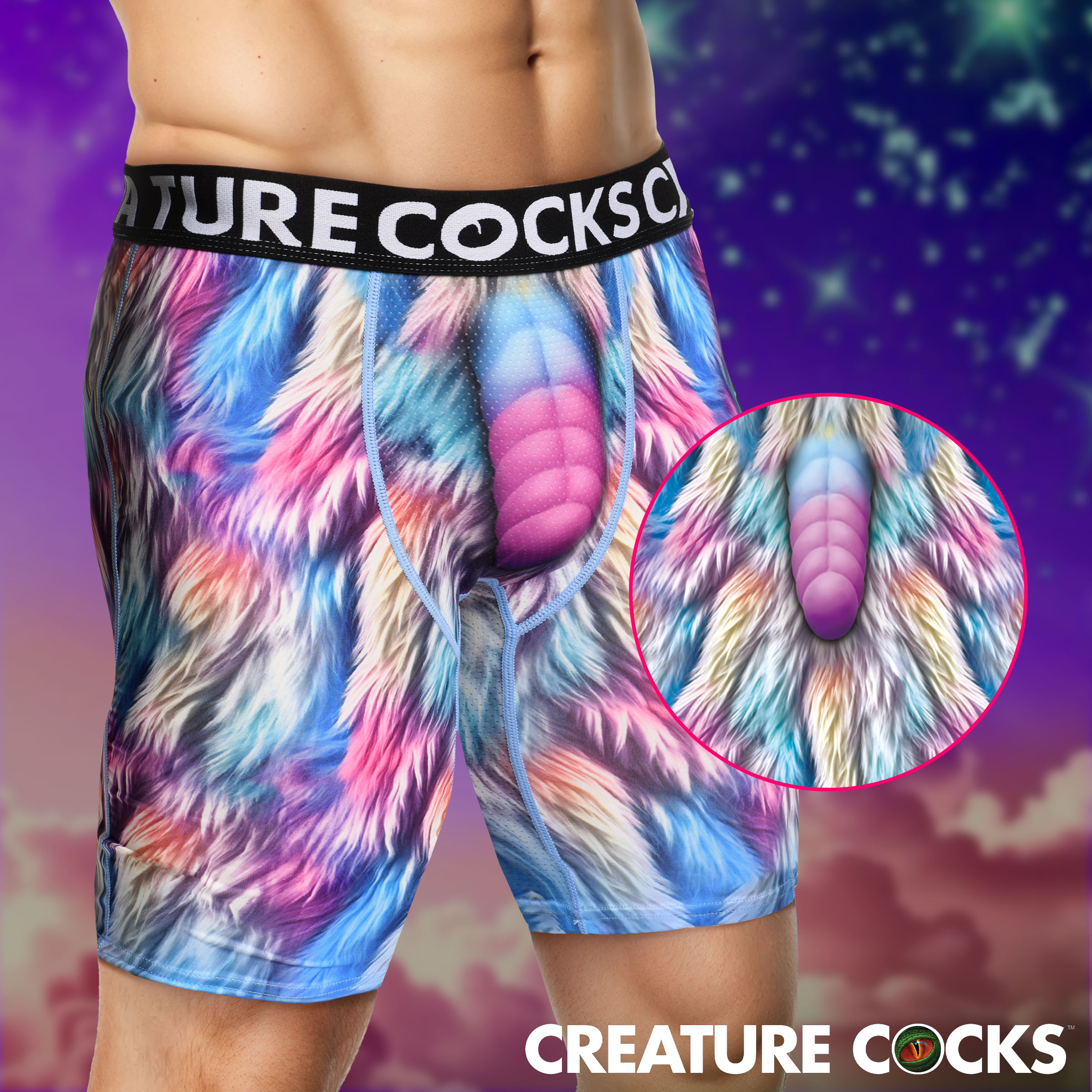 Creature Wear Mystique Unicorn Boxer Shorts - Small 1 Creature Wear Mystique Unicorn Boxer Shorts - Small