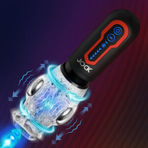 Power Piston Spinning & Thrusting Masturbator w/ 2 Bullets