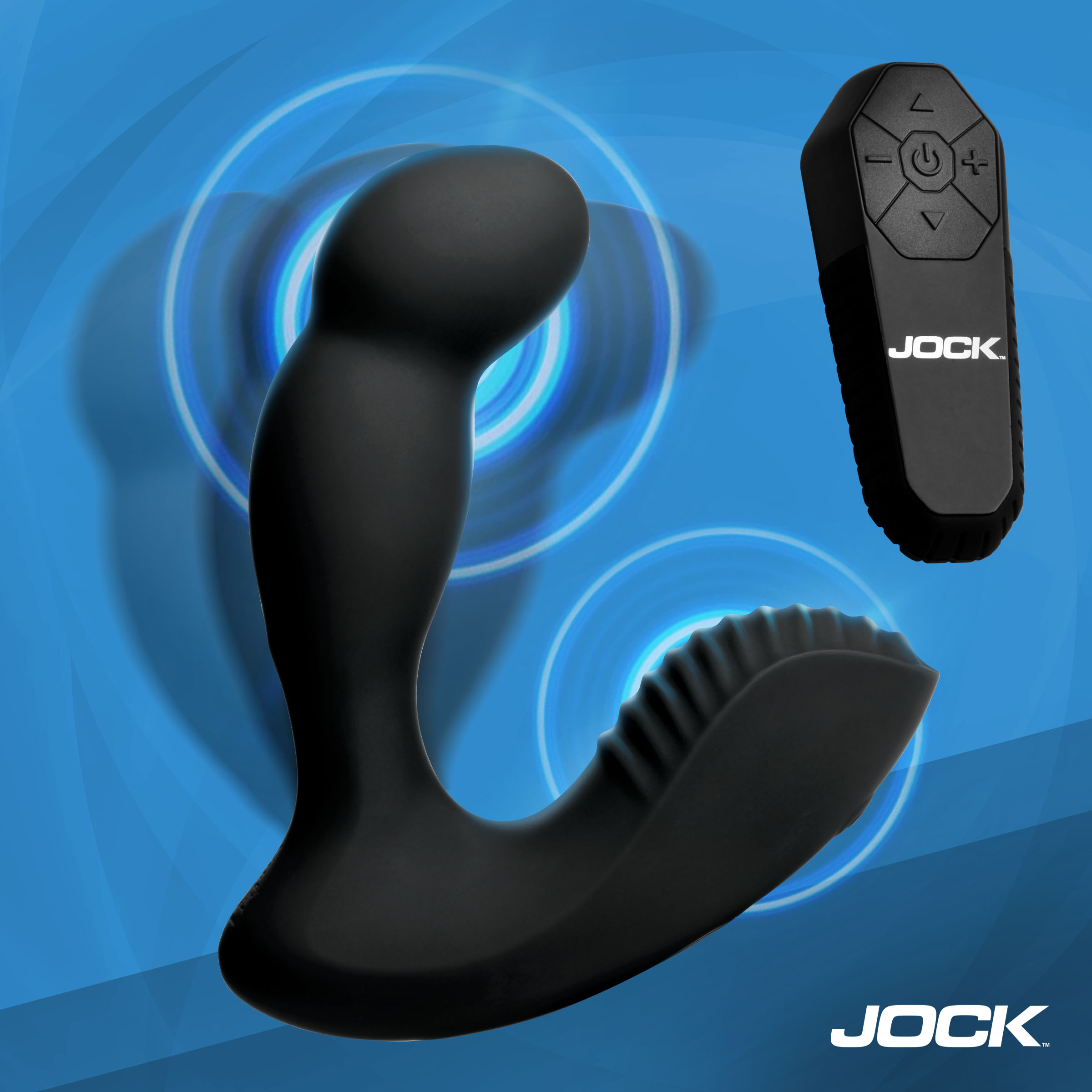 P-Force Milking Silicone Prostate Vibrator w/ Remote 1 P-Force Milking Silicone Prostate Vibrator w/ Remote