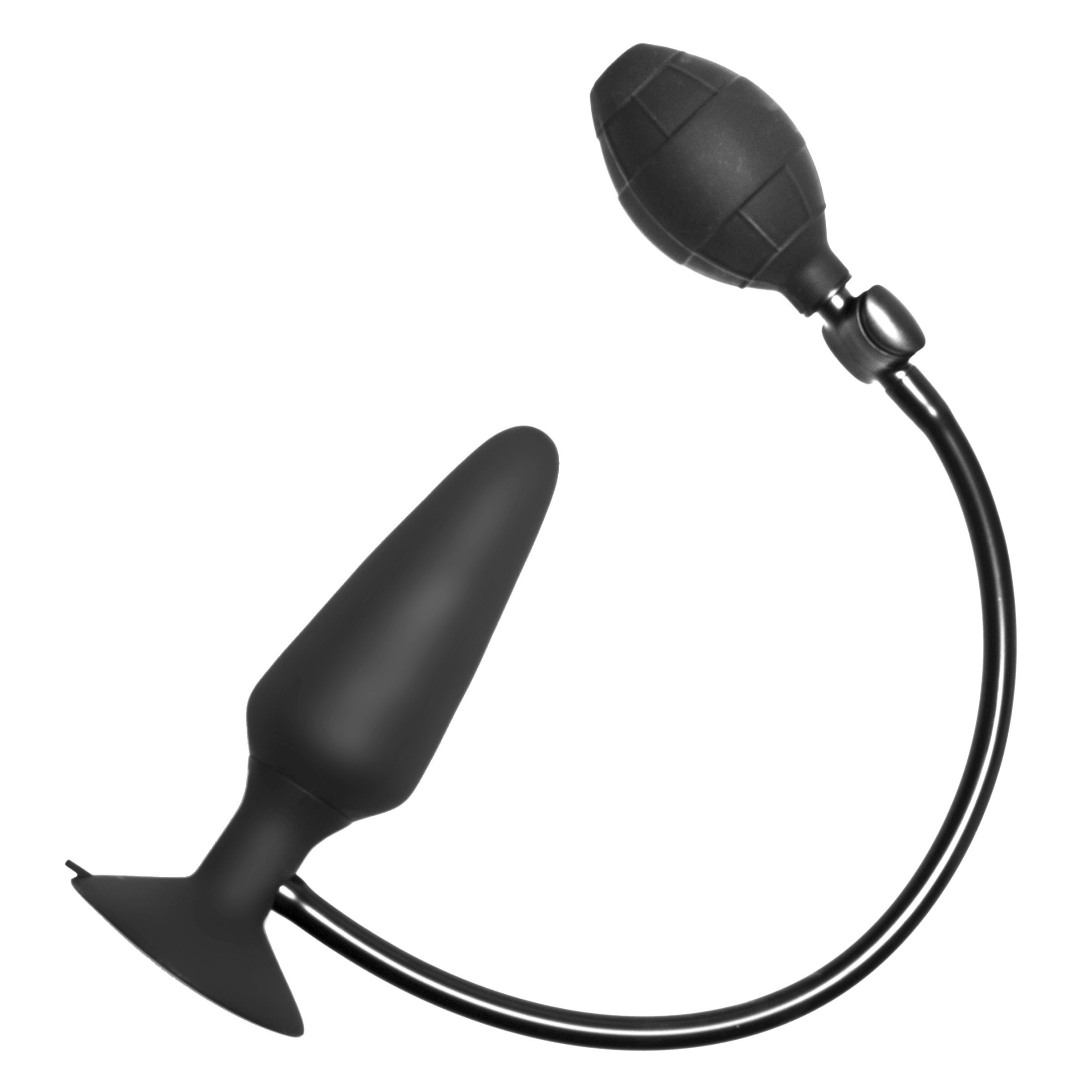 Inflatable Silicone Suction Cup Butt Plug 1 Inflatable Silicone Suction Cup Butt Plug