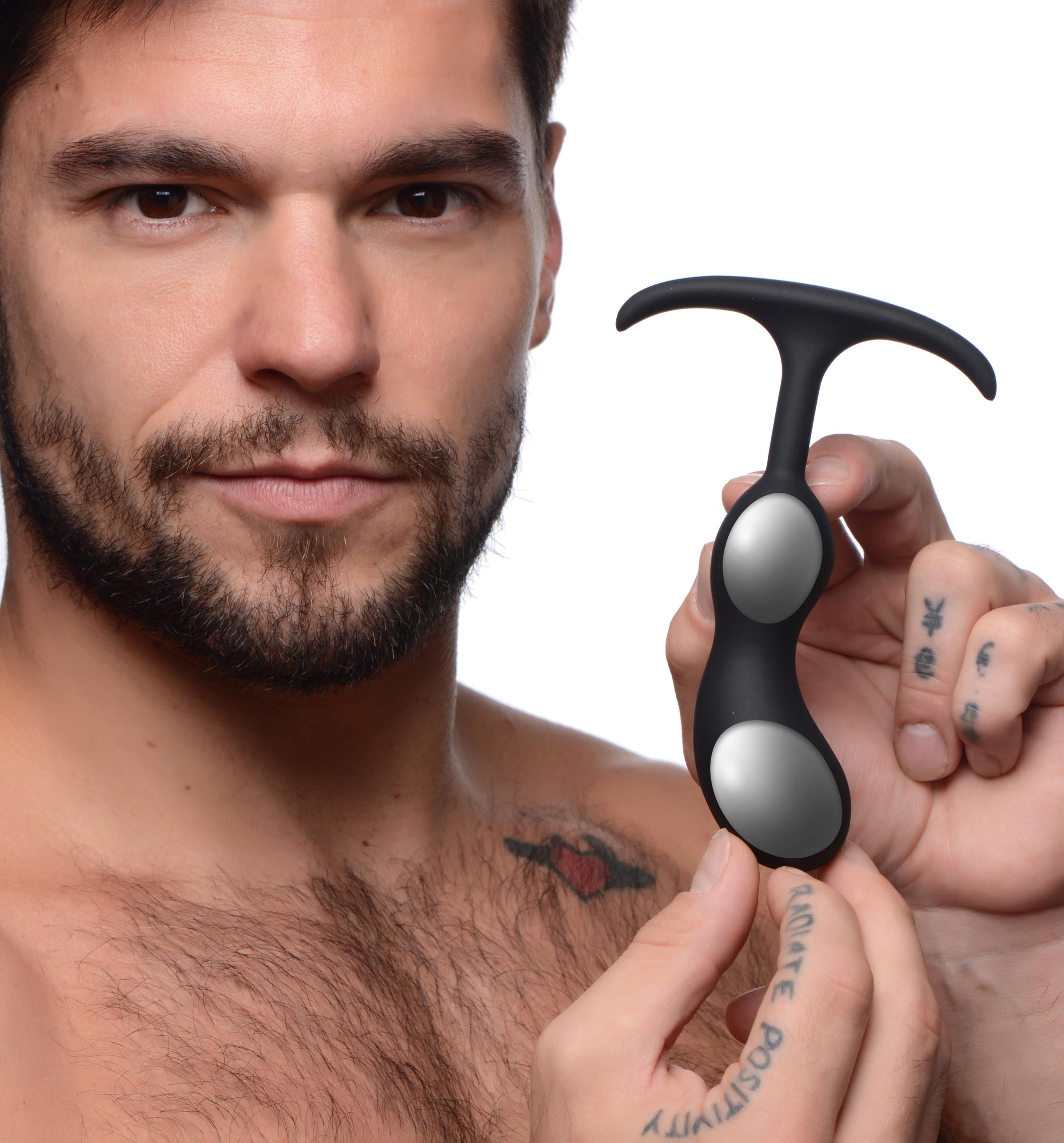 Premium Silicone Weighted Prostate Plug - Small 1 Premium Silicone Weighted Prostate Plug - Small