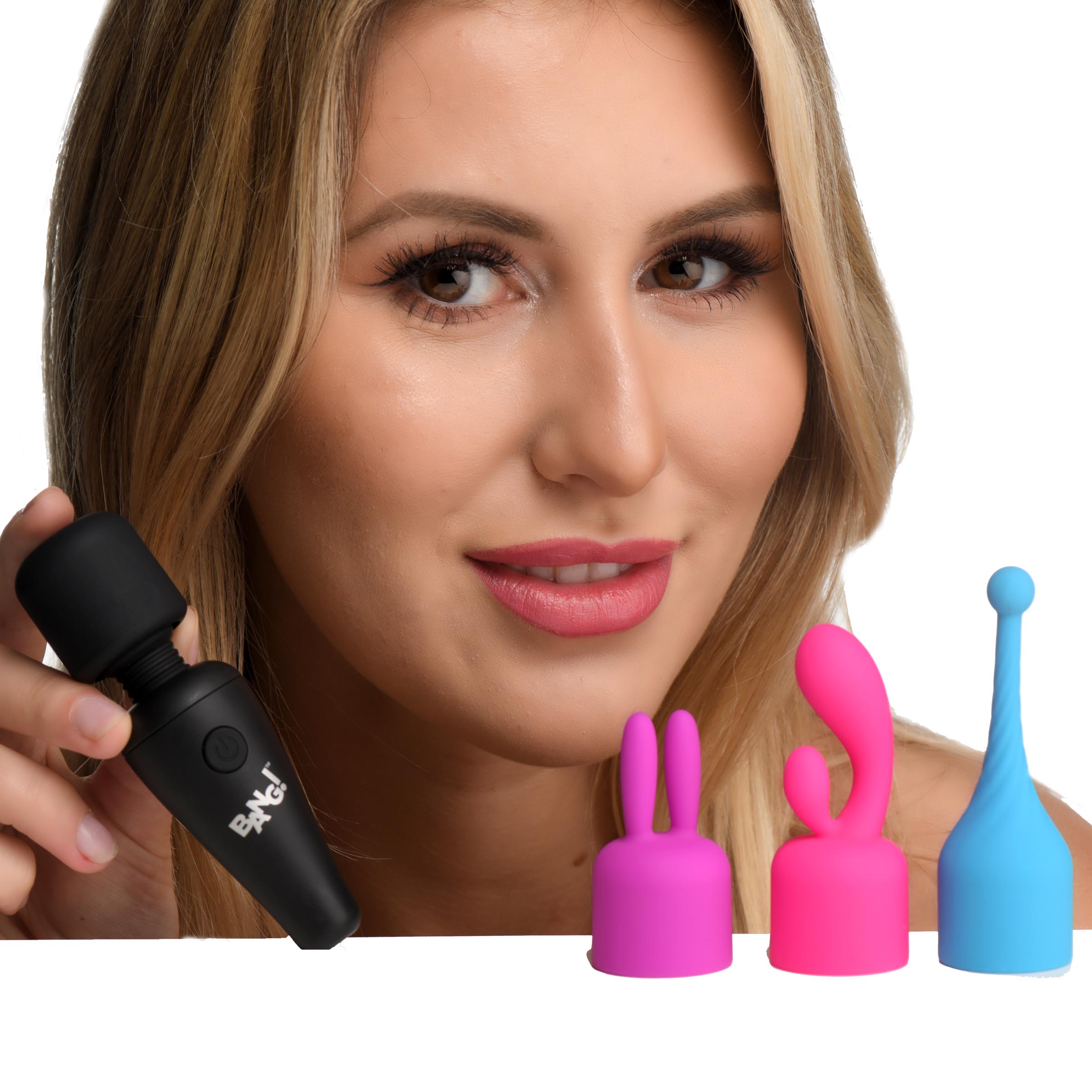 10X Mini Wand with 3 Attachments 1 10X Mini Wand with 3 Attachments