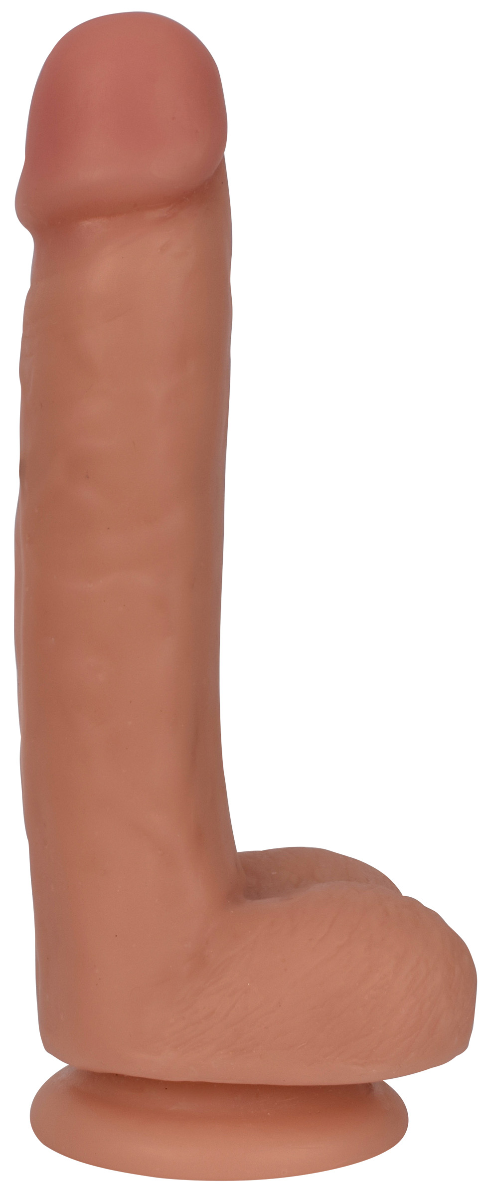 Thinz 7 Inch Slim Dildo with Balls - Light 1 Thinz 7 Inch Slim Dildo with Balls - Light